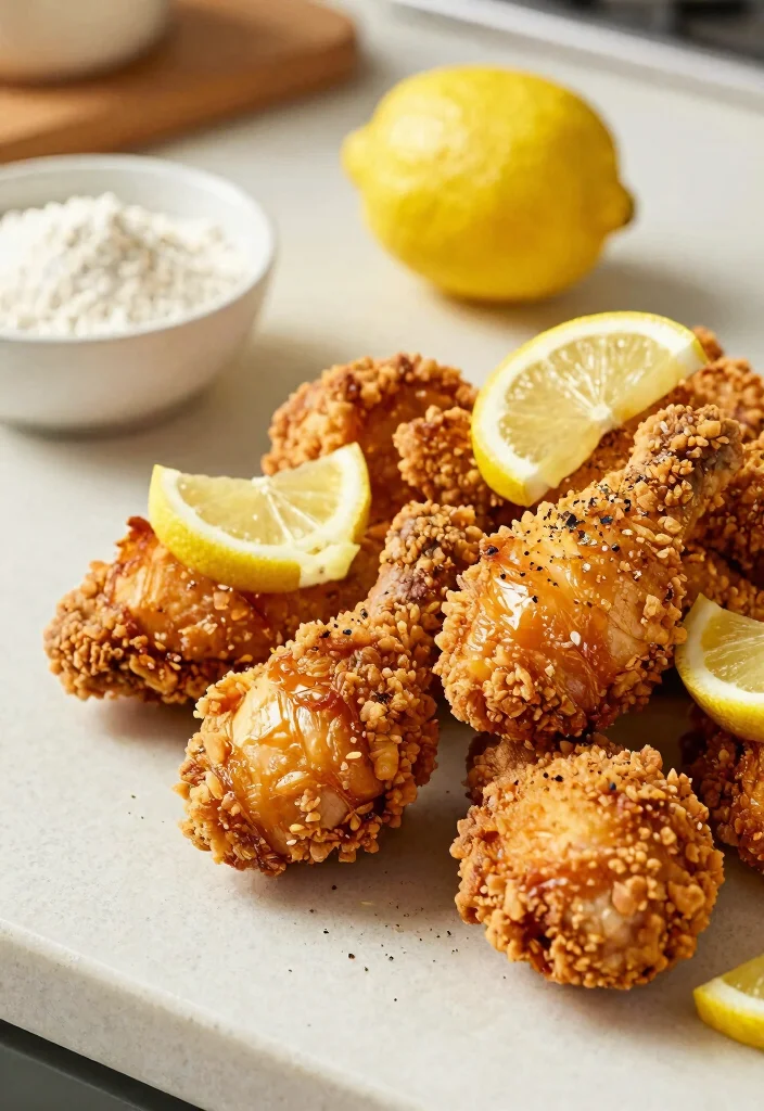 13 Crispy Gluten Free Fried Chicken Recipes Crunchy Juicy and Flavorful - 4. Lemon Pepper Gluten Free Fried Chicken 1
