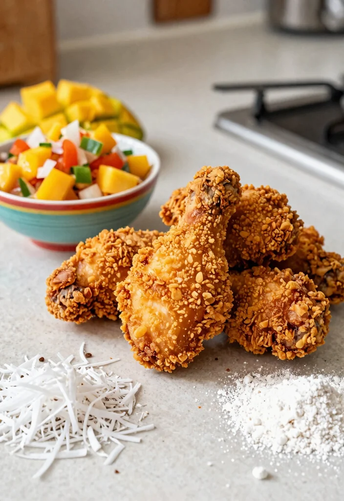 13 Crispy Gluten Free Fried Chicken Recipes Crunchy Juicy and Flavorful - 6. Coconut-Crusted Gluten Free Fried Chicken 1