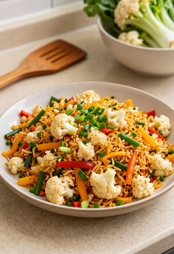 13 High Protein Gluten Free Meals to Fuel Your Body and Keep You Full - 10. Cauliflower Fried Rice 1
