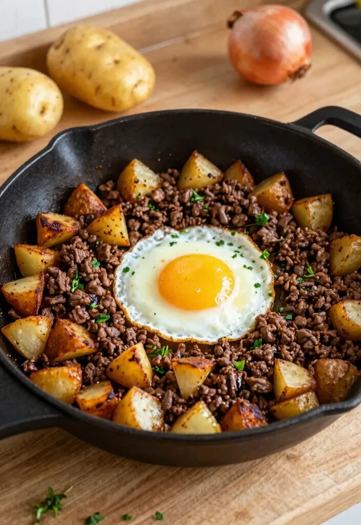 14 Easy Gluten Free Ground Beef Recipes Budget Friendly and Delicious - 14. Beef and Potato Hash 1