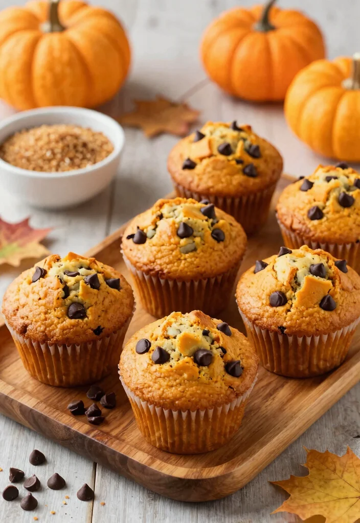 14 Easy Gluten Free Pumpkin Muffins Recipes Spiced Moist and Perfect for Fall - 2. Pumpkin Chocolate Chip Muffins 1