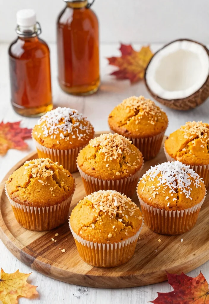 14 Easy Gluten Free Pumpkin Muffins Recipes Spiced Moist and Perfect for Fall - 9. Pumpkin Muffins with Coconut Flakes 1
