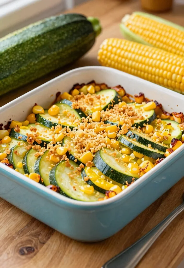 15 Easy Gluten Free Casserole Recipes Hearty One Dish Dinners - 11. Zucchini and Corn Casserole 1