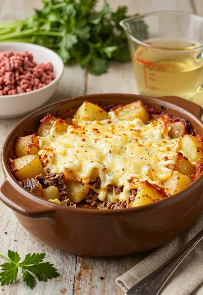 15 Easy Gluten Free Casserole Recipes Hearty One Dish Dinners - 8. Beef and Potato Casserole 1