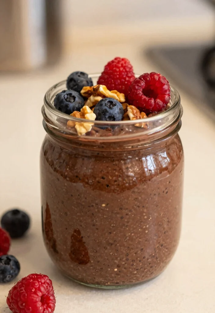 15 Easy Gluten Free Meals Quick Simple and Allergy Friendly - 15. Chocolate Chia Pudding 1