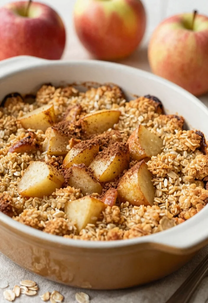 15 Healthy Gluten Free Recipes Clean Nutritious and Easy to Make - 13. Baked Oatmeal with Apples and Cinnamon 1