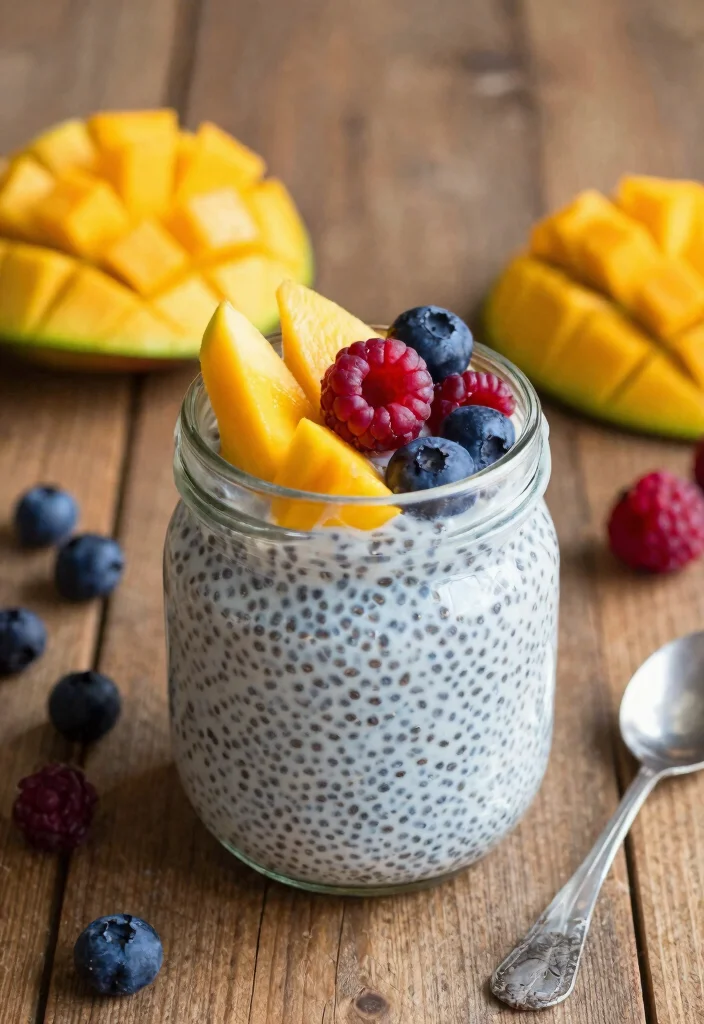 15 Healthy Gluten Free Recipes Clean Nutritious and Easy to Make - 4. Chia Seed Pudding with Coconut Milk 1