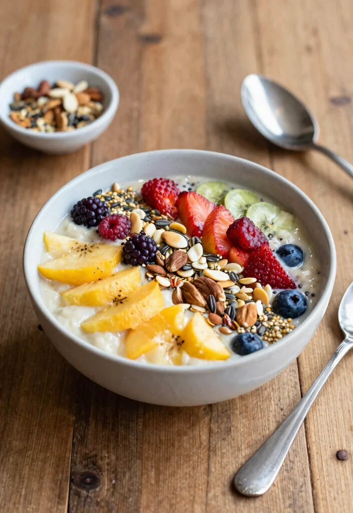 15 Healthy Gluten Free Recipes Clean Nutritious and Easy to Make - 7. Fruit Smoothie Bowl 1