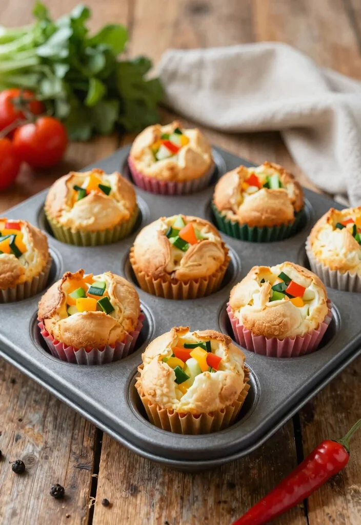 15 Healthy Gluten Free Recipes Clean Nutritious and Easy to Make - 9. Egg Muffins with Vegetables 1