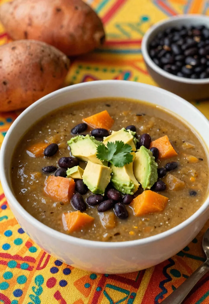 15 Hearty Gluten Free Soup Recipes Warm Comforting and Easy to Make - 11. Sweet Potato and Black Bean Soup 1