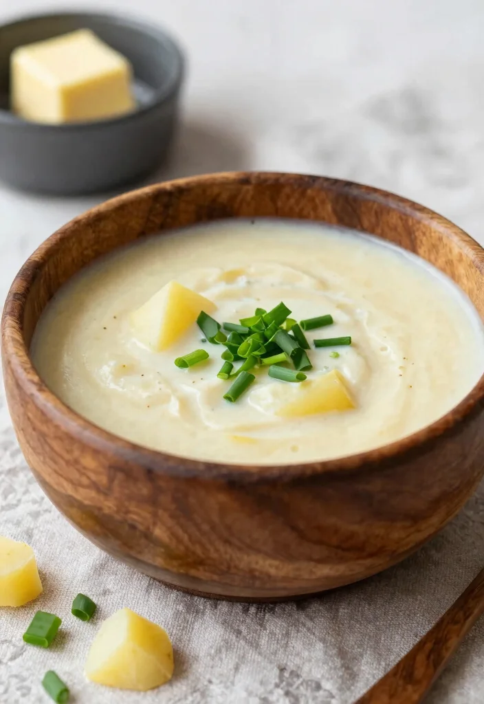 15 Hearty Gluten Free Soup Recipes Warm Comforting and Easy to Make - 2. Creamy Potato and Leek Soup 1