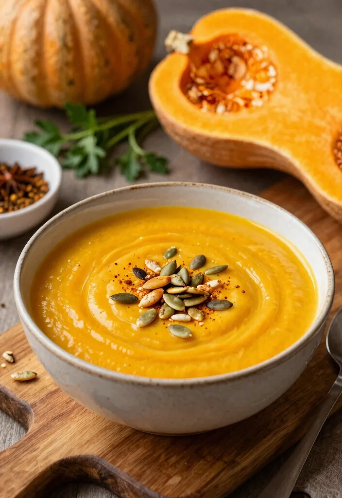 15 Hearty Gluten Free Soup Recipes Warm Comforting and Easy to Make - 4. Butternut Squash Soup 1