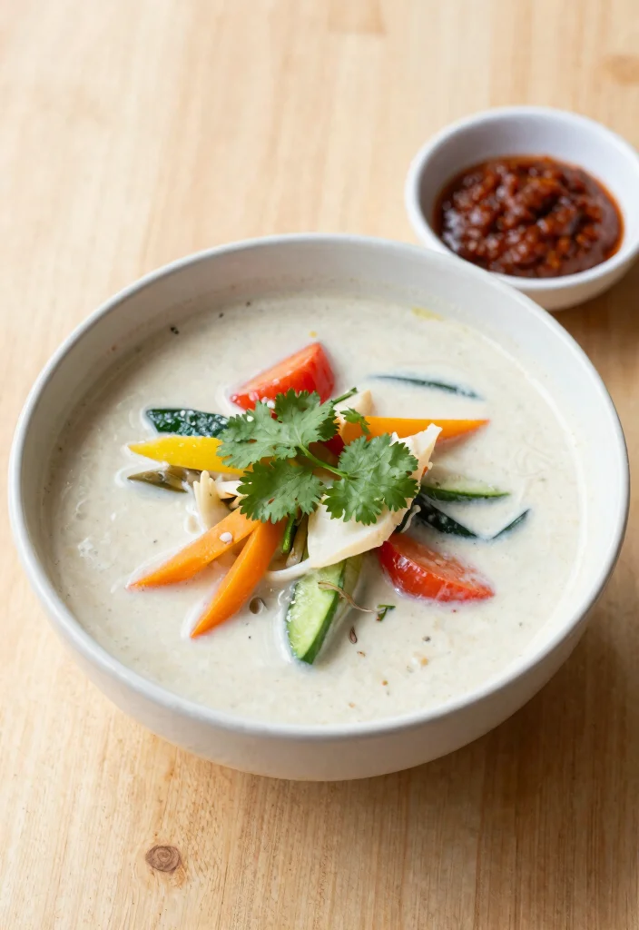 15 Hearty Gluten Free Soup Recipes Warm Comforting and Easy to Make - 8. Thai Coconut Soup 1