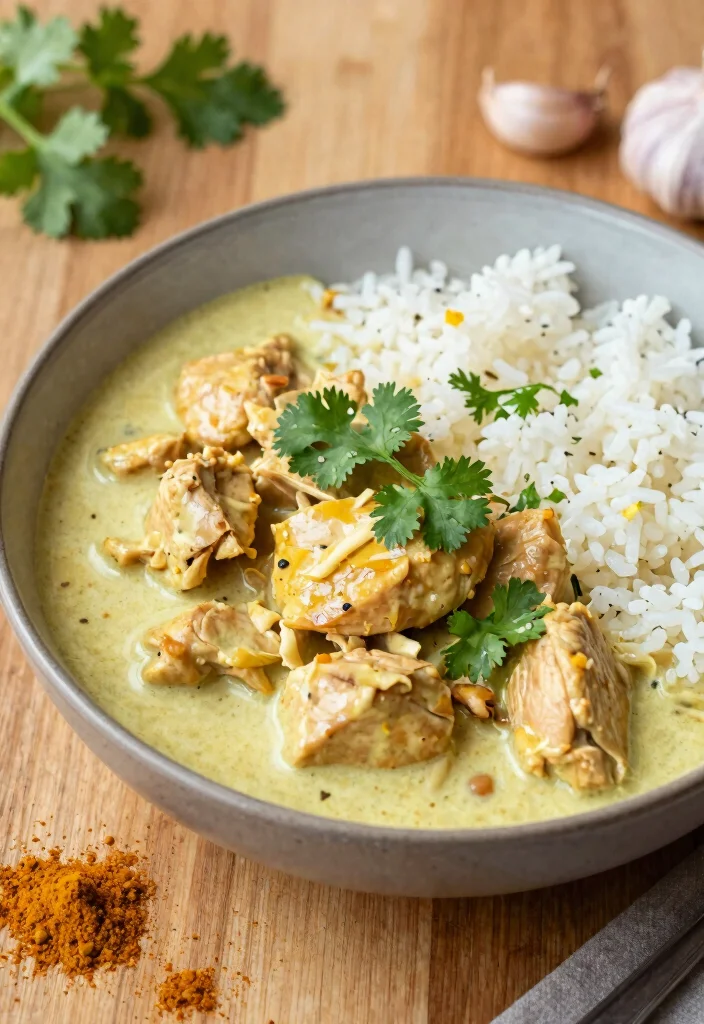 15 Juicy Gluten Free Chicken Recipes Perfect for Weeknight Dinners - 14. Coconut Curry Chicken 1
