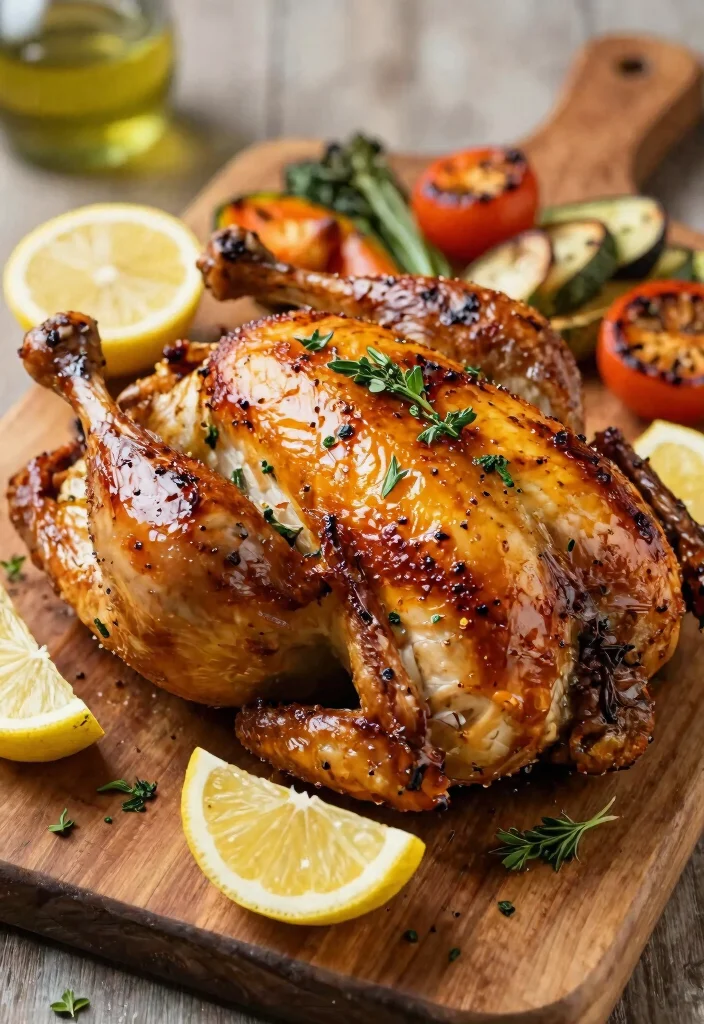 15 Juicy Gluten Free Chicken Recipes Perfect for Weeknight Dinners - 15. Herb and Lemon Roasted Chicken 1