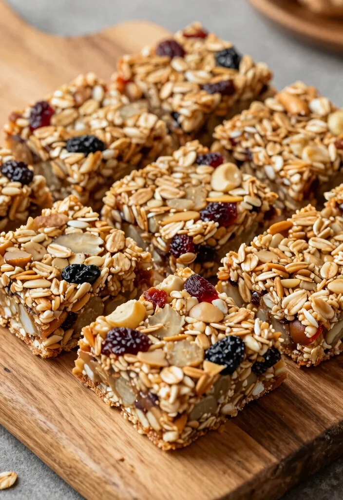 7 Best Healthy Road Trip Snacks Easy to Pack and Mess Free - 6. Granola Bars 1