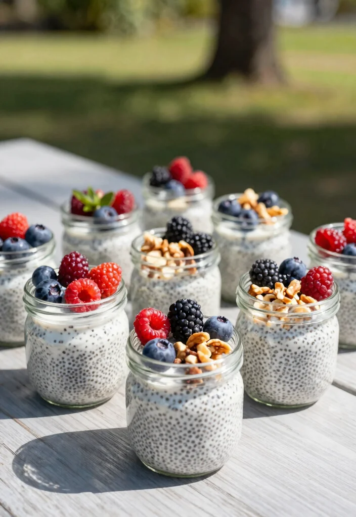 7 Best Healthy Road Trip Snacks Easy to Pack and Mess Free - 7. Chia Pudding 1