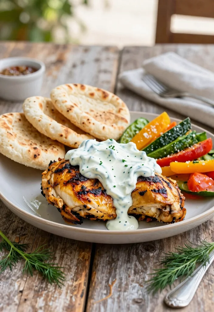 7 Easy Healthy Grilled Chicken Recipes Perfect for Summer Cookouts - 4. Mediterranean Grilled Chicken with Tzatziki 1
