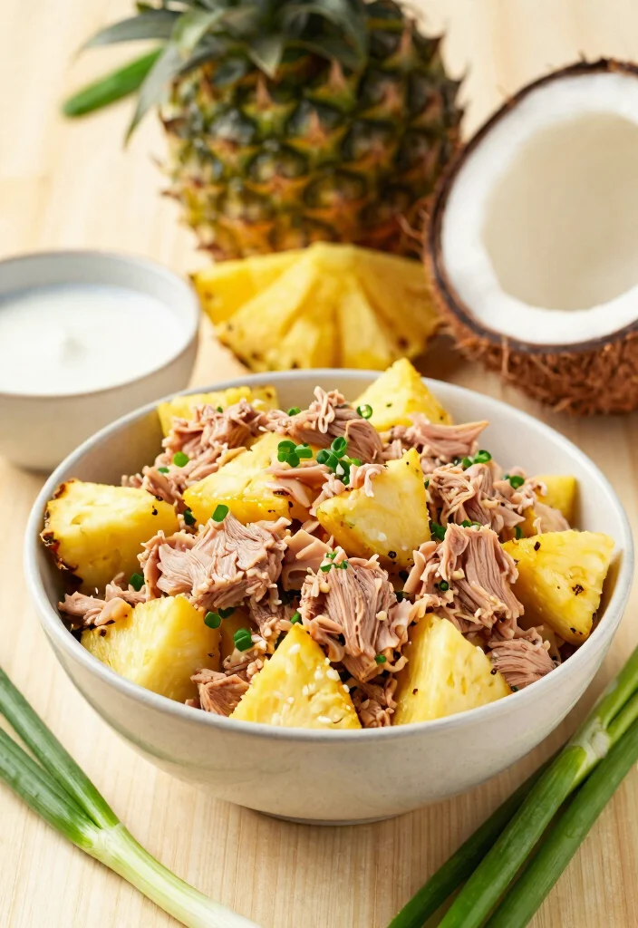 7 Easy Healthy Tuna Salad Recipes Light Fresh and Protein Packed - 7. Tropical Tuna Salad 1