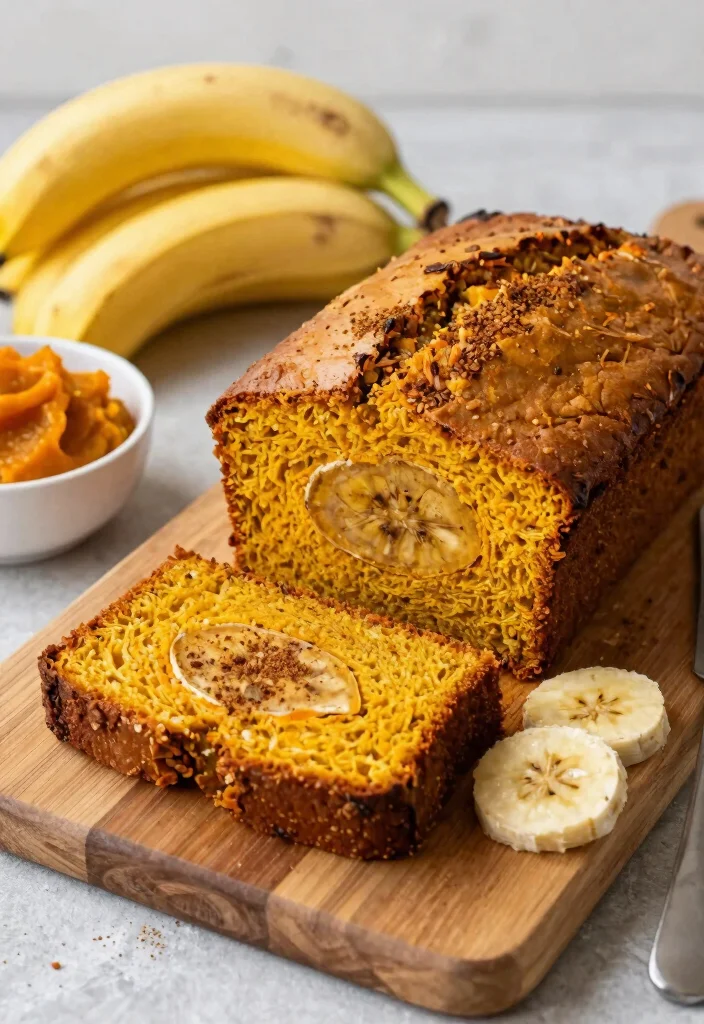 8 Best Healthy Banana Bread Recipes: Moist, Naturally Sweet, and Guilt-Free - 6. Pumpkin Banana Bread 1