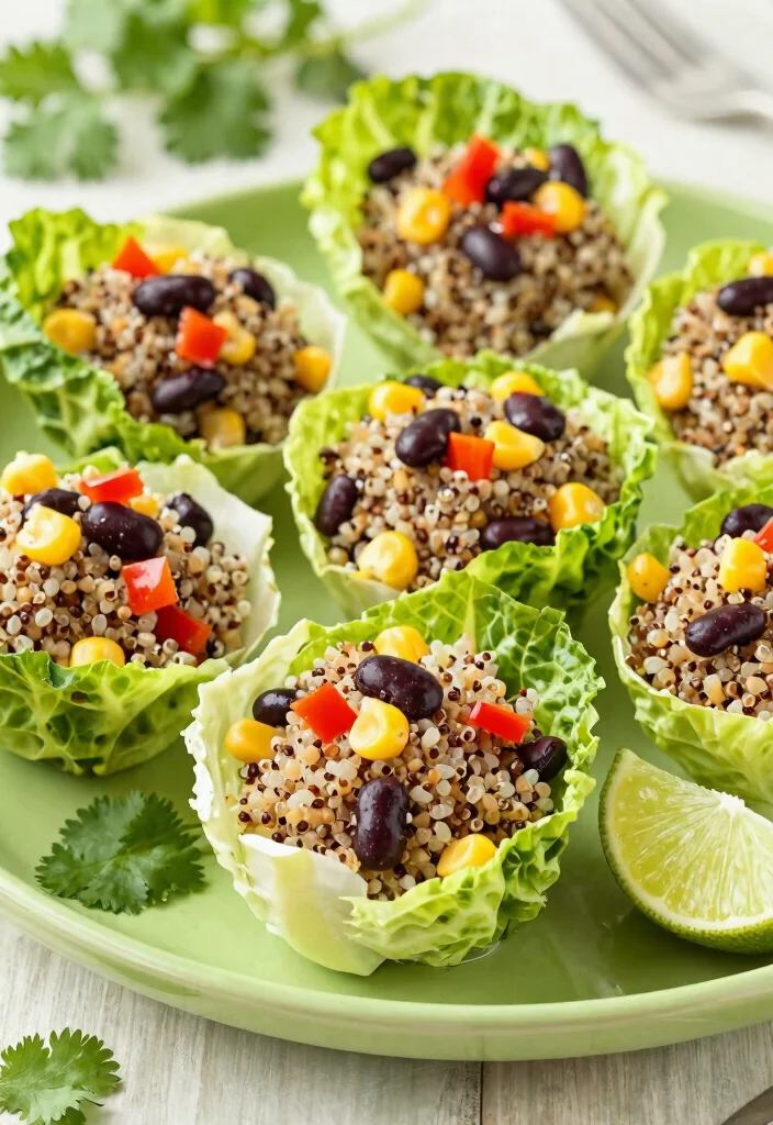 8 Best Healthy High Protein Snacks to Crush Hunger Between Meals - 4. Quinoa Salad Cups 1