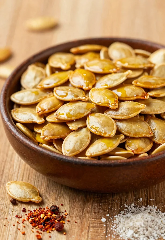 8 Best Healthy High Protein Snacks to Crush Hunger Between Meals - 5. Spicy Pumpkin Seeds 1