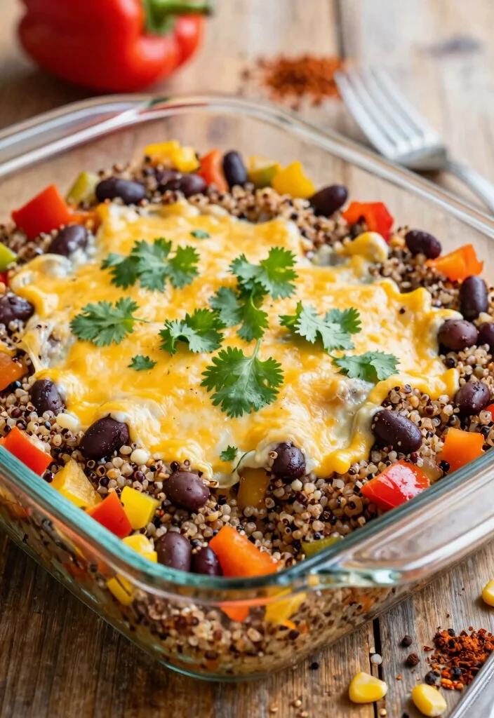 8 Easy Healthy Casserole Recipes for Dinner: Hearty and Nutritious - 1. Quinoa & Black Bean Casserole 1