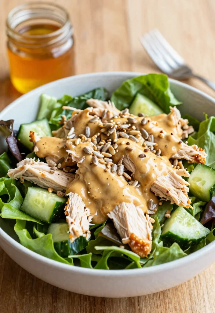 8 Easy Healthy Chicken Salad Recipes Light Creamy and Crowd Pleasing - 8. Honey Mustard Chicken Salad 1