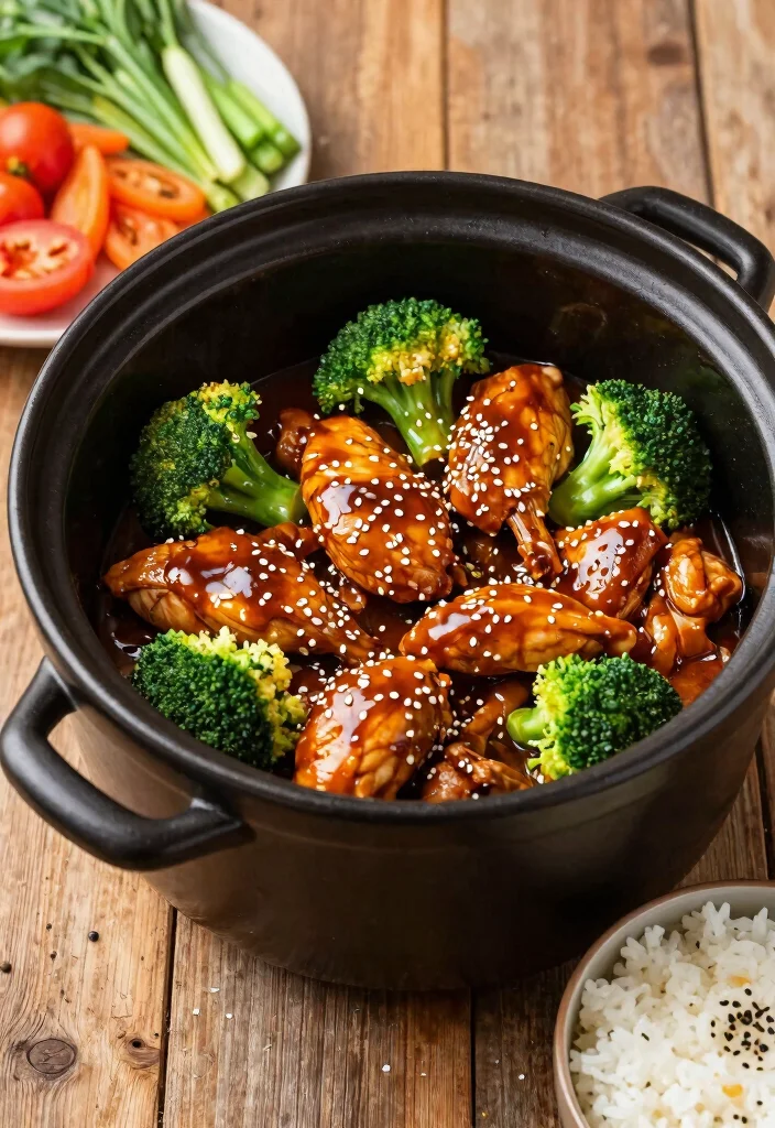 8 Easy Healthy Crockpot Chicken Recipes Just Set It and Forget It - 8. Teriyaki Chicken 1