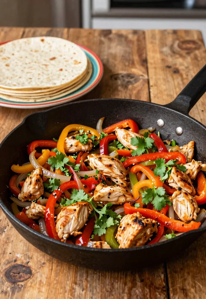 8 Easy Healthy Dinner Recipes the Whole Family Will Love - 2. One-Pan Chicken Fajitas 1