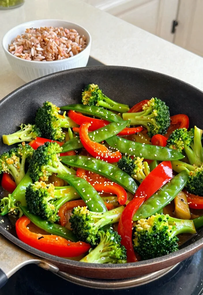 8 Easy Healthy Dinner Recipes the Whole Family Will Love - 3. Veggie-Packed Stir Fry 1