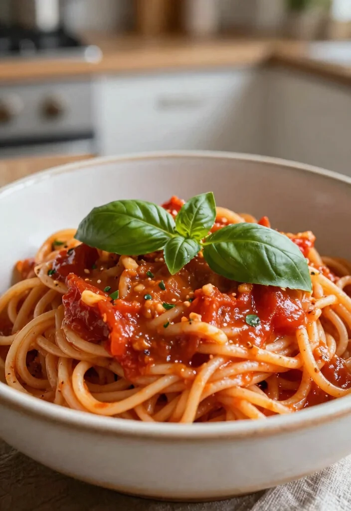 8 Easy Healthy Dinner Recipes the Whole Family Will Love - 7. Creamy Tomato Basil Pasta 1