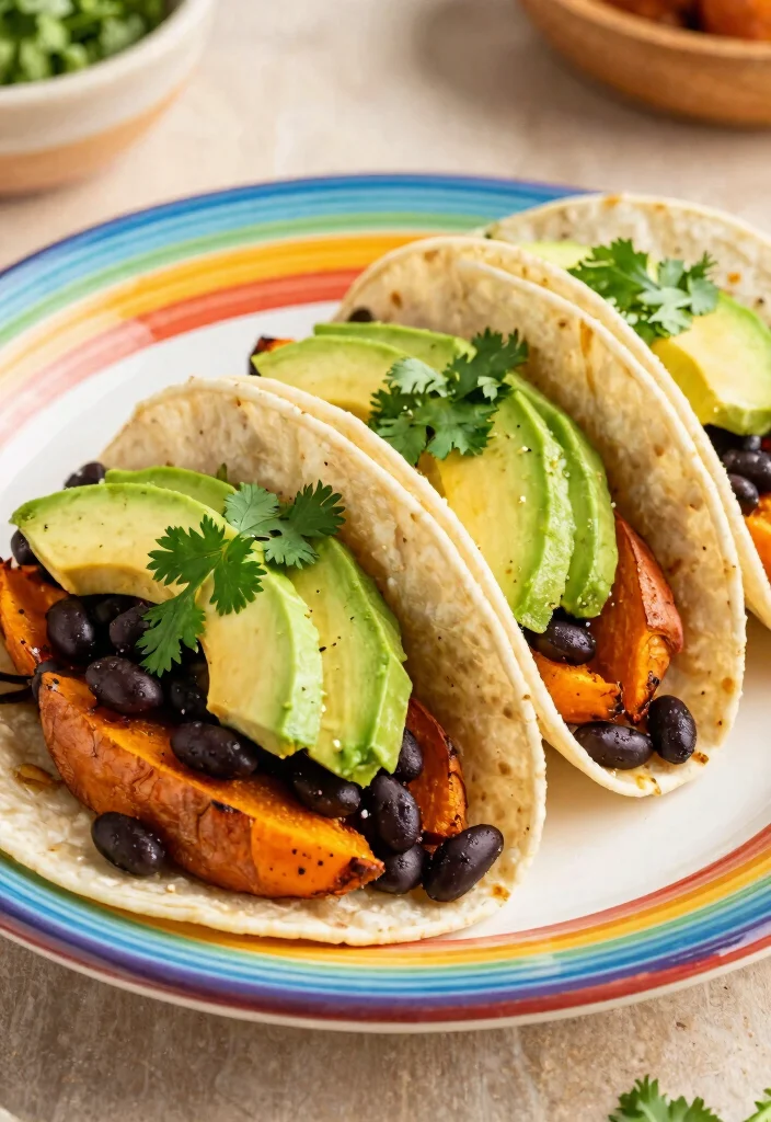 8 Easy Healthy Dinner Recipes the Whole Family Will Love - 8. Sweet Potato and Black Bean Tacos 1