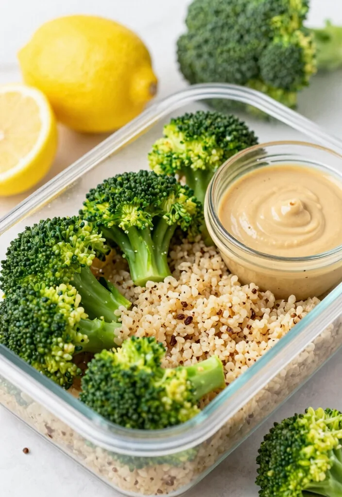 8 Easy Healthy Lunch Meal Prep Ideas Perfect for Busy Weekdays - 7. Broccoli & Quinoa Power Bowl 1