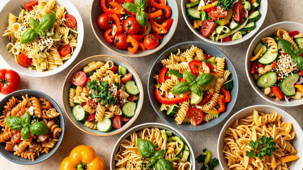 8 Easy Healthy Pasta Salad Recipes Perfect for Potlucks and Meal Prep
