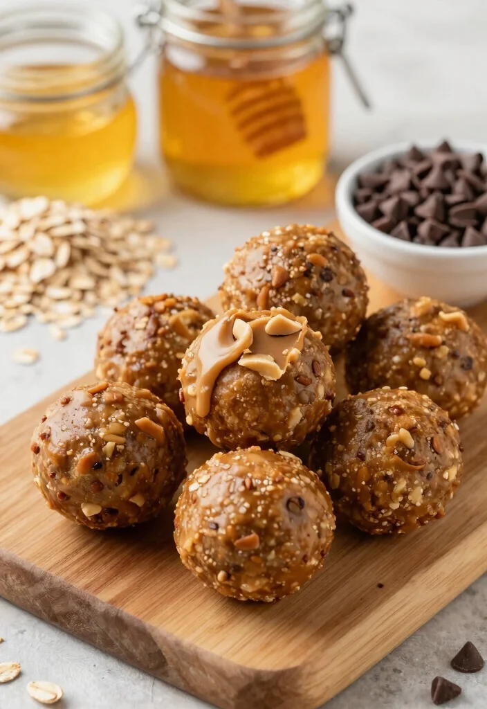 8 Easy Healthy Peanut Butter Balls No Bake and Protein Packed - 1. Classic Peanut Butter Energy Balls 1