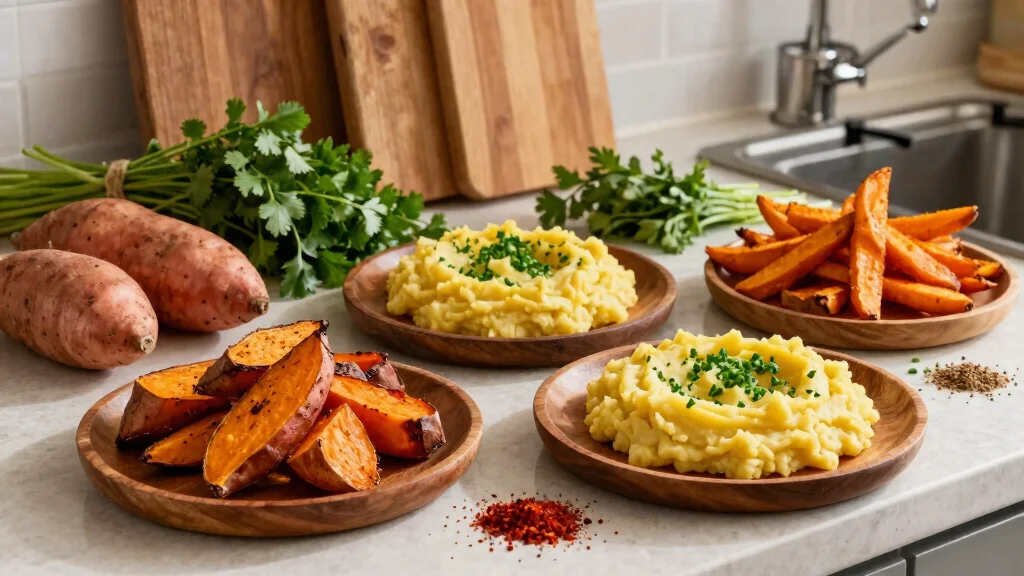 8 Easy Healthy Sweet Potato Recipes: Roasted, Mashed, and More
