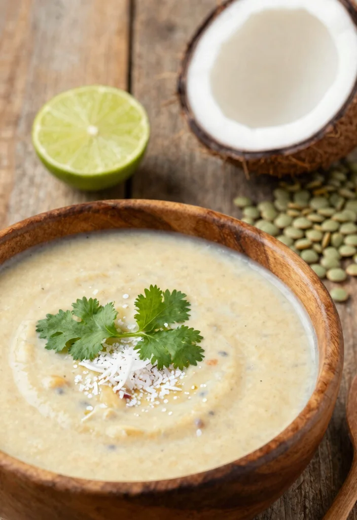 8 Hearty Healthy Lentil Soup Recipes Rich in Protein and Easy to Make - 3. Creamy Coconut Lentil Soup 1