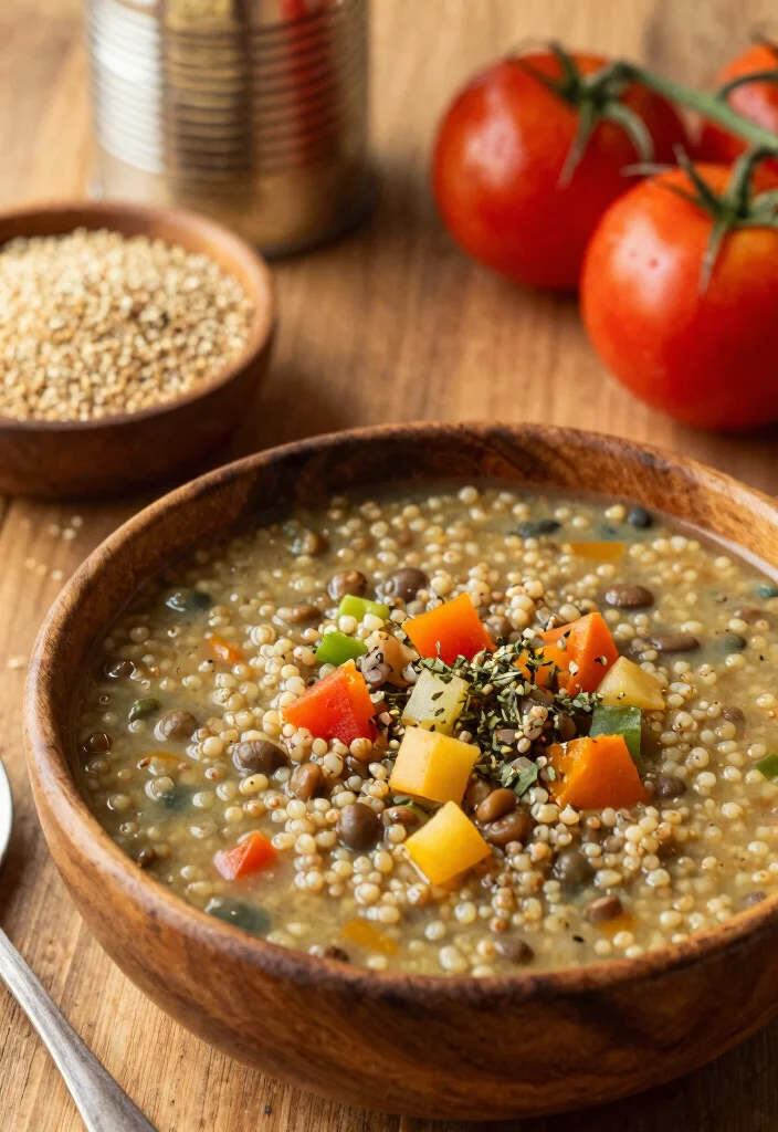 8 Hearty Healthy Lentil Soup Recipes Rich in Protein and Easy to Make - 7. Lentil and Quinoa Soup 1