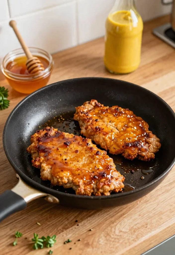 8 Tender Healthy Pork Chop Recipes Low Fat Juicy and Easy to Cook - 3. Spicy Mustard Pork Chops 1