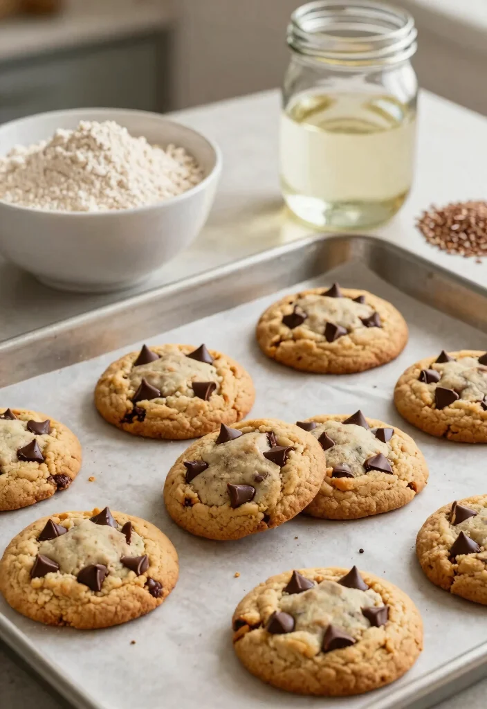 9 Best Healthy Chocolate Chip Cookies Soft Chewy and Guilt Free - 3. Vegan Chocolate Chip Cookies 1