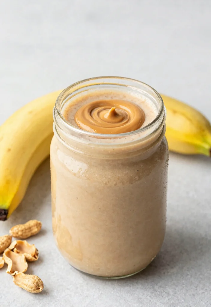 9 Easy Healthy Breakfast Ideas: Quick, Nutritious, and Delicious - 4. Peanut Butter Banana Smoothie 1