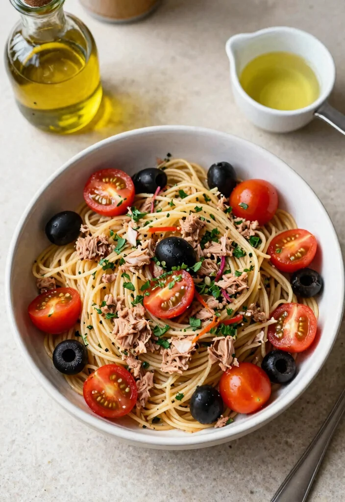 9 Easy Healthy Canned Tuna Recipes Quick Cheap and Protein Packed - 2. Tuna Pasta Salad 1