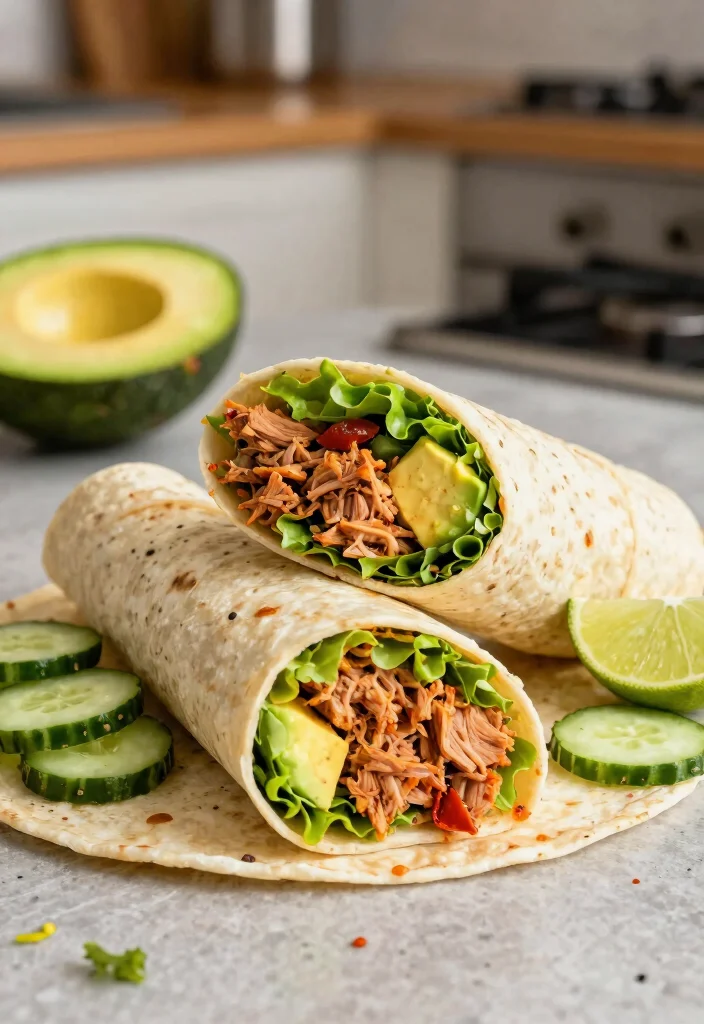 9 Easy Healthy Canned Tuna Recipes Quick Cheap and Protein Packed - 3. Spicy Tuna Wraps 1