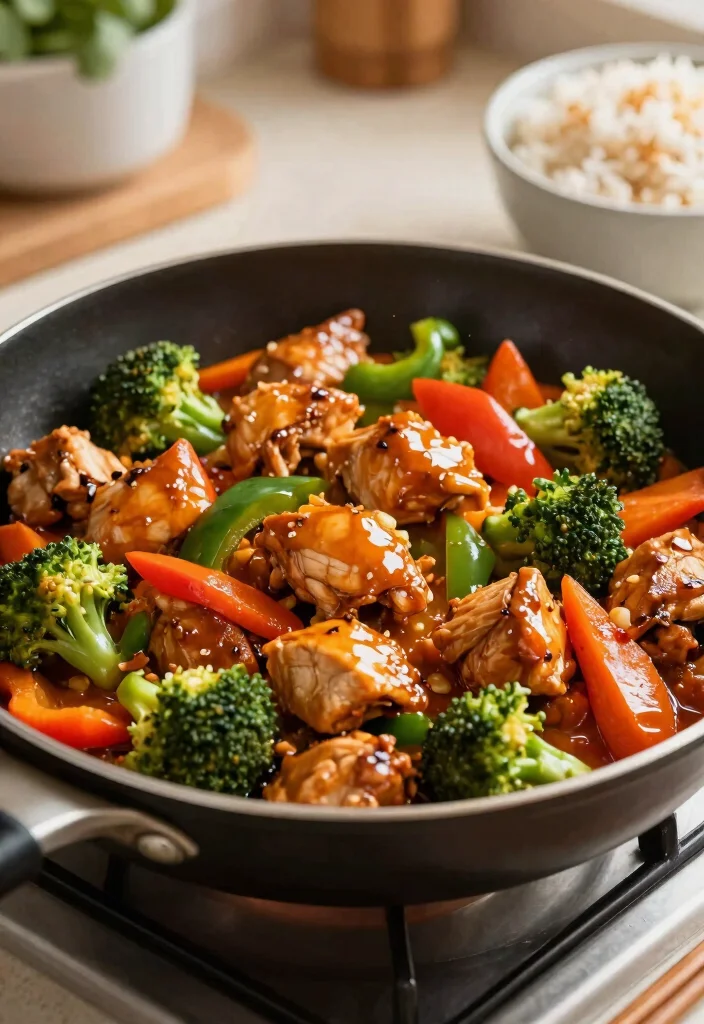 9 Easy Healthy Chicken Dinner Recipes Perfect for Weeknights - 4. Spicy Chicken Stir-Fry 1