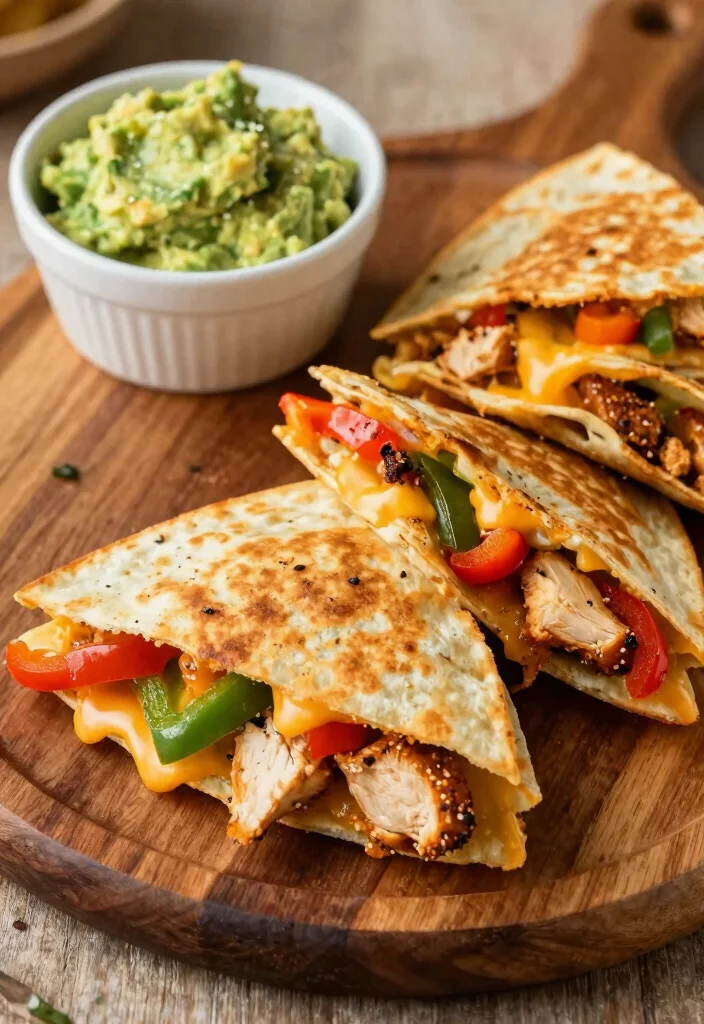 9 Easy Healthy Chicken Dinner Recipes Perfect for Weeknights - 6. Chicken Fajita Quesadillas 1