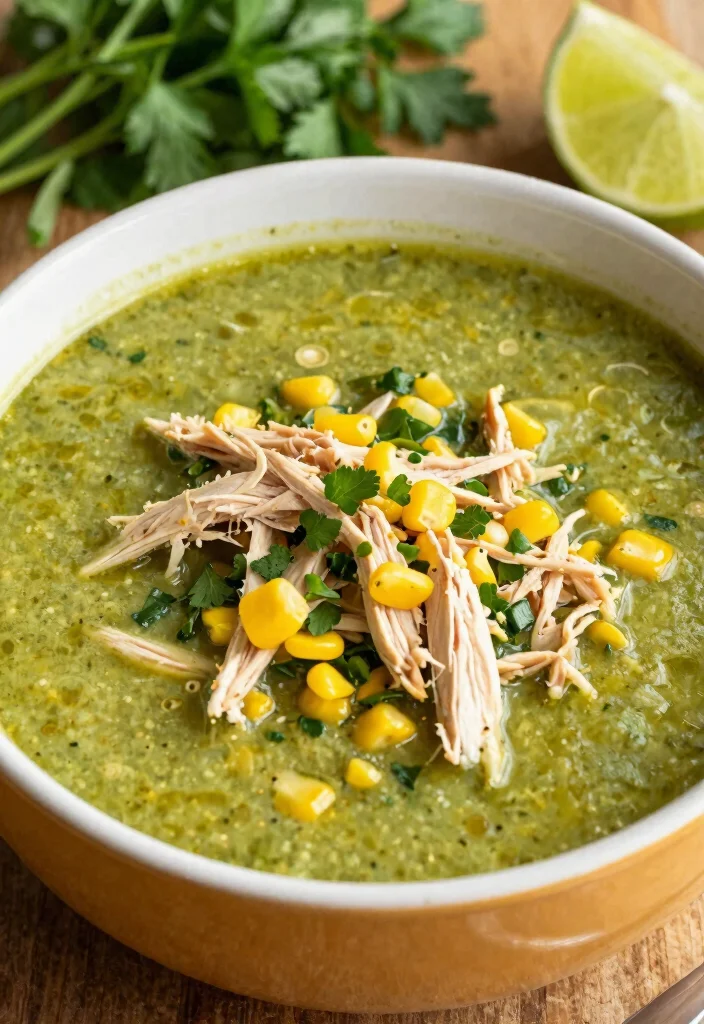 9 Easy Healthy Chicken Tortilla Soup Recipes Bold Flavorful and Low Cal - 8. Salsa Verde Chicken Tortilla Soup 1