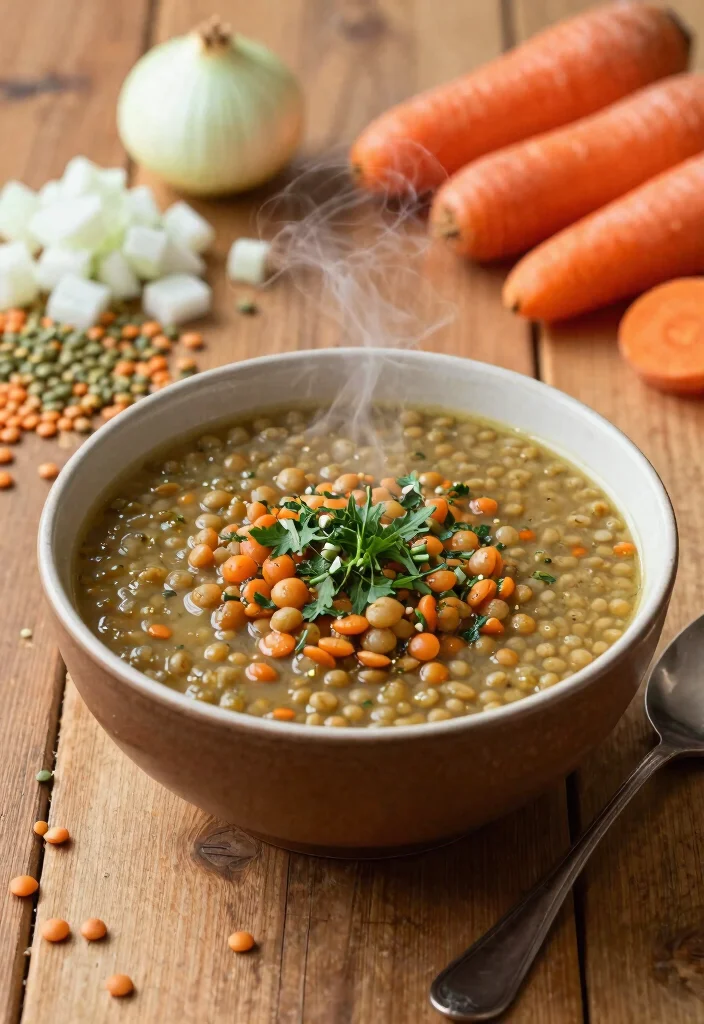 9 Easy Healthy Meal Prep Ideas to Save Time and Eat Better All Week - 2. Hearty Lentil Soup 1