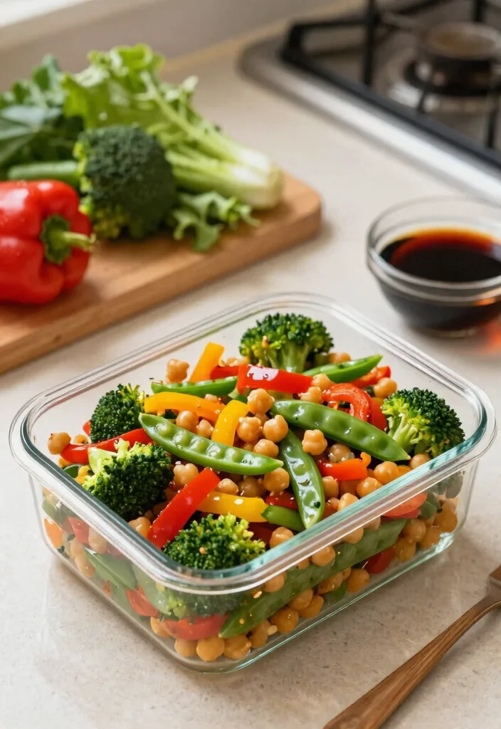 9 Easy Healthy Meal Prep Ideas to Save Time and Eat Better All Week - 6. Chickpea Stir-Fry 1
