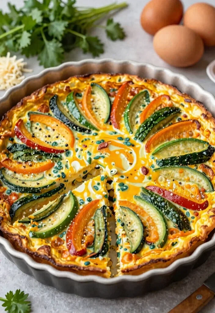 9 Easy Healthy Meal Prep Ideas to Save Time and Eat Better All Week - 8. Baked Vegetable Frittata 1
